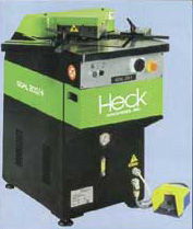 heck - fixed angle - hydraulic corner notcher