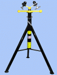 blackjack ball transfer pipe jack welding stands - 105bjs