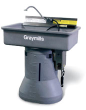 Rugged non corrosive parts washer dh534-A