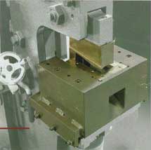 Coper Notcher can act as an angle notcher when used at 45 degrees.