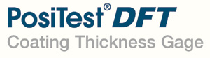 Coating thickness gauge for all metal substrates. PosiTest DFT