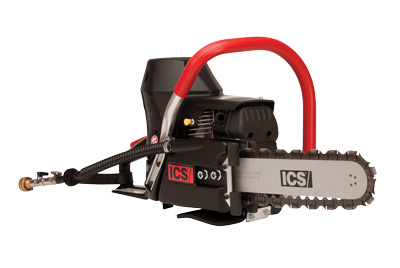 NEW! ICS 660GC Concrete Gasoline Saw 10" Bar & Chain