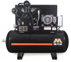 120-GAL ELECTRIC TWO STAGE HORIZONTAL AIR COMPRESSOR 