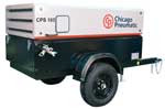 CHICAGO PHEUMATIC AIR COMPRESSOR - CPS185DD-185 CFM