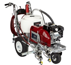 titan professional line striper dependable  precision performance - crisp clear lines