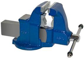 Heavy Duty Industrial Combination Bench Vise - Stationary Base
