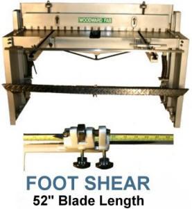 Woodward Fab 52 inch foot shear