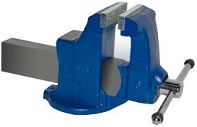 Heavy Duty Industrial Machinists Bench Vise - Stationary Base