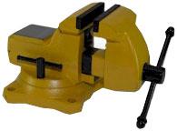 Yost Combination Pipe & Bench Mechanics Vise - Swivel Base High visibility