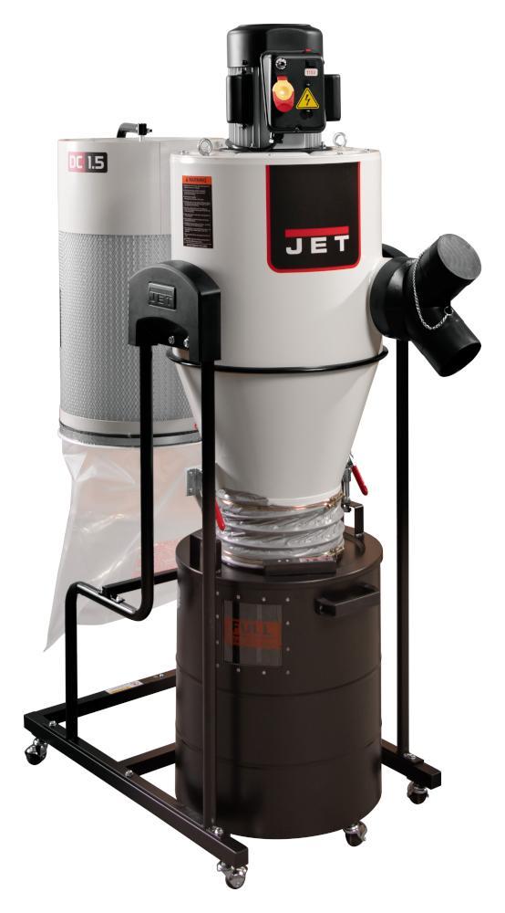 JCDC-1.5 Cyclone Dust Collector, 1.5HP, 